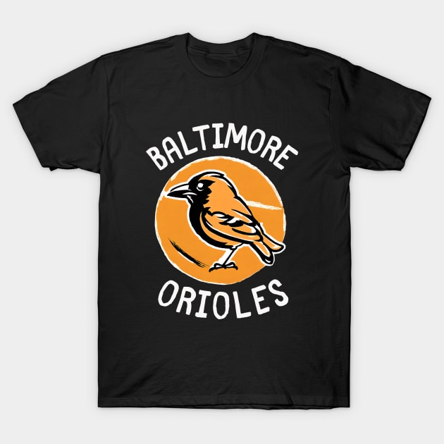 Baltimore Orioles Cute Orange Orchard Orioles Baseball Team Spirit T-Shirt by DaysuCollege